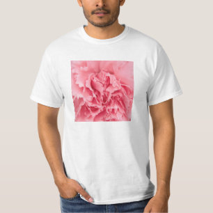 T-Shirt Pink Carnation Close Up