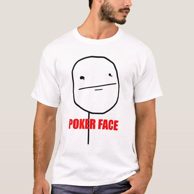 T-Shirt Poker Face (Front)