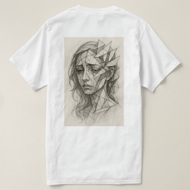 T-shirt Portrait Art (Design Back)