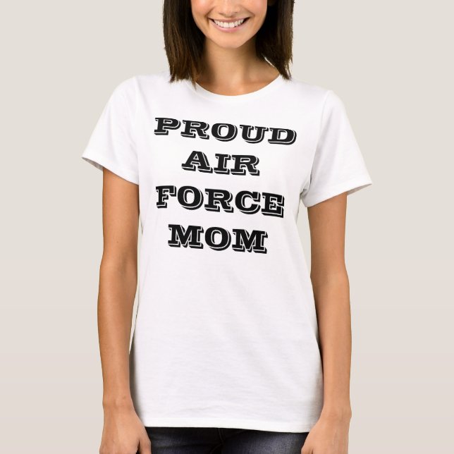 T-Shirt Proud Air Force Mum (Front)