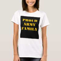 T-Shirt Proud Army Family