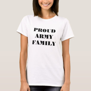 T-Shirt Proud Army Family