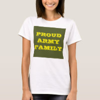 T-Shirt Proud Army Family