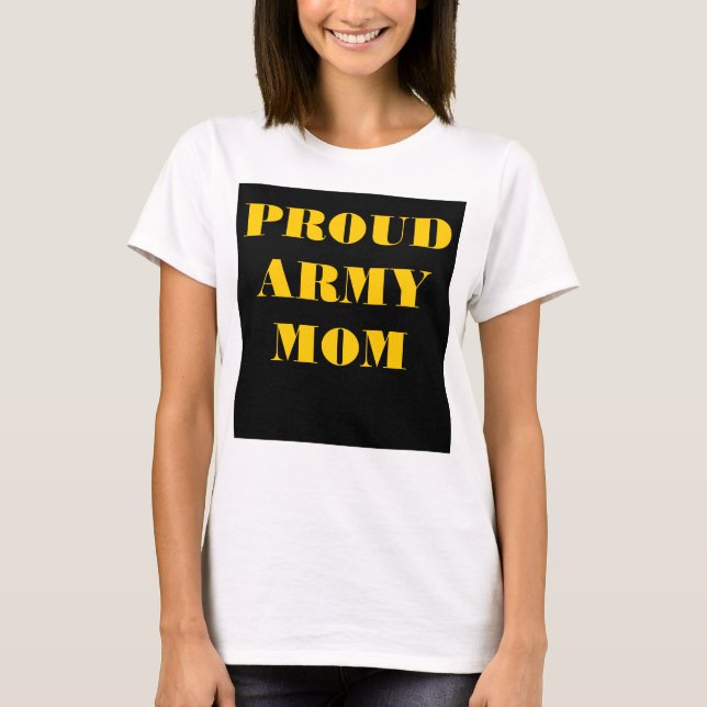 T-Shirt Proud Army Mum (Front)