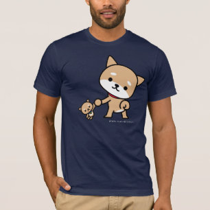 T-shirt - Puppy with a stuffed puppy