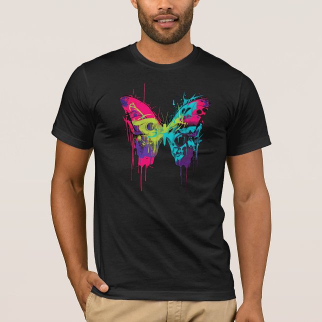 T-Shirt Rebel butterfly  (Front)