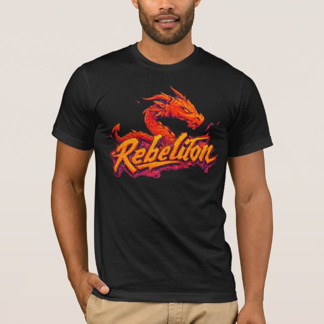 T-Shirt Rebellion Dragon story  (Front)