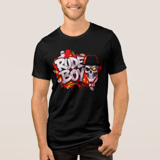 T-Shirt Rude Boy  Tri-Blend Shirt