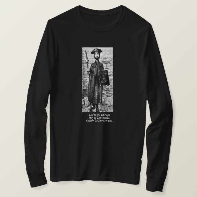 T-Shirt Saint James Way  (Design Front)