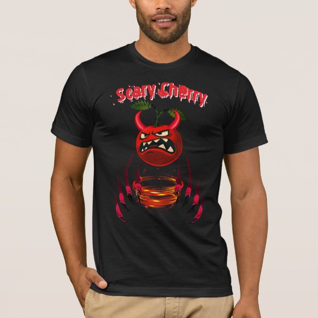 T-Shirt Scary cherry  (Front)
