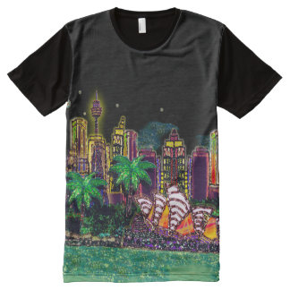 T-Shirt | Sequin Art Print Sydney Australia