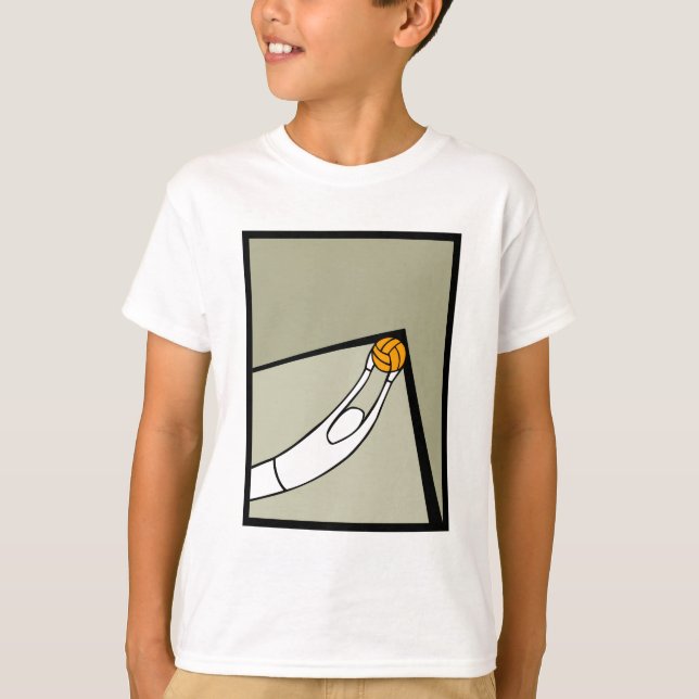 t-shirt soccer goalkeeper catching a shot (Front)