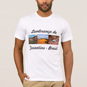 T-shirt souvenir of Tocantins Brazil