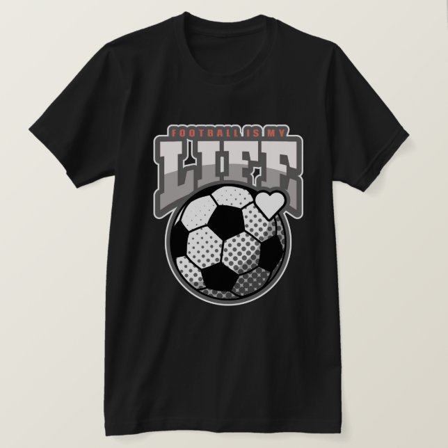 T-Shirt SPORT T SHIRT FOOTBALL LOVERS T SHIRT (Design Front)