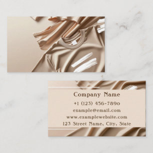 T-shirt store business card
