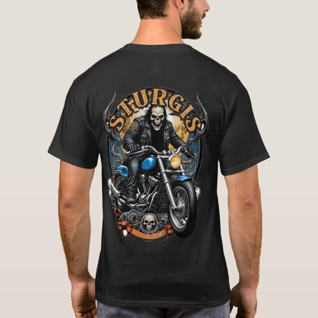 T-Shirt Sturgis 2024 Motorcycle Rally (Back)