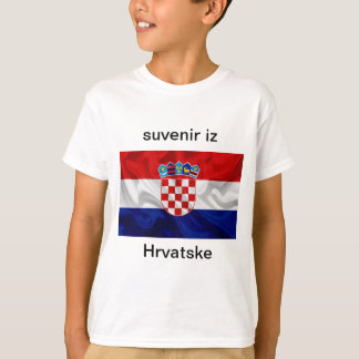 T-shirt suvenir iz Hrvatske