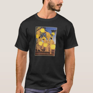 T-Shirt: The Lantern Bearers -  - Maxfield Parrish T-Shirt