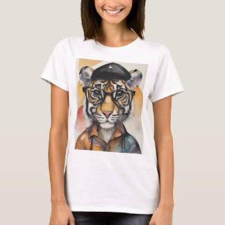 T-Shirt Tigercub Print