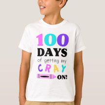 T-shirt to celebrate 100 days of Kindergarten