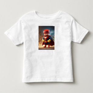 T-Shirt Toddler Fine Jersey Kids super hero print