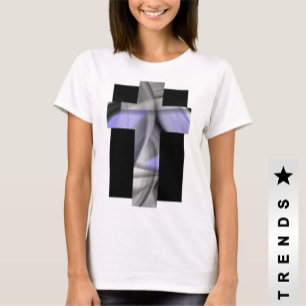 T-Shirt Trend Abstract Lavender Violet