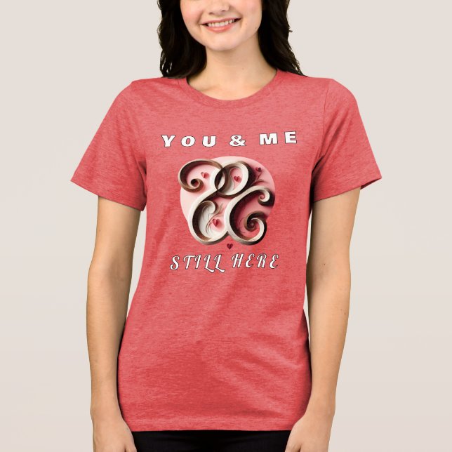 T-Shirt Tri-Blend Shirt (Front)