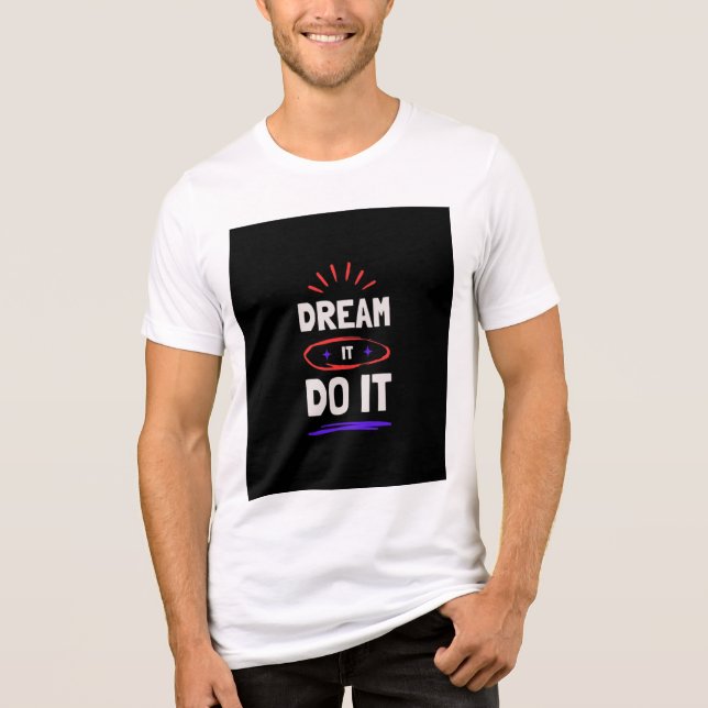 T-Shirt Tri-Blend Shirt (Front)