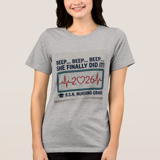 T-Shirt Tri-Blend Shirt (Front)