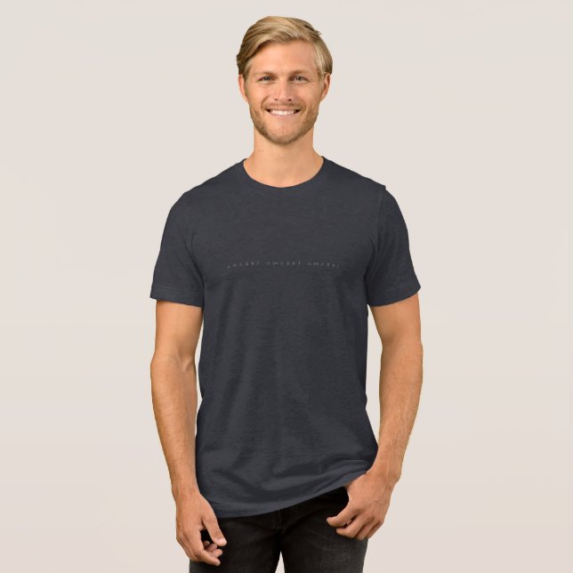 T-Shirt Tri-Blend Shirt (Front Full)
