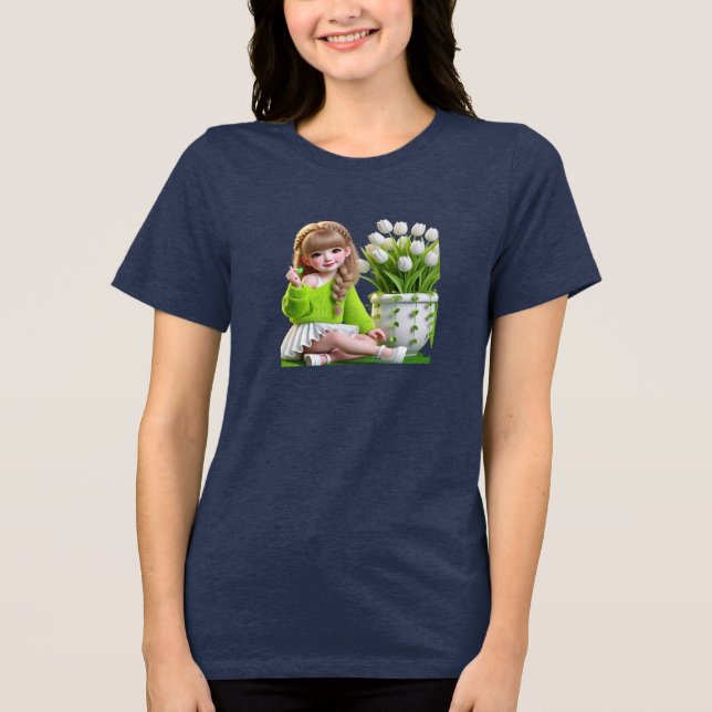 T-Shirt Tri-Blend Shirt (Front)