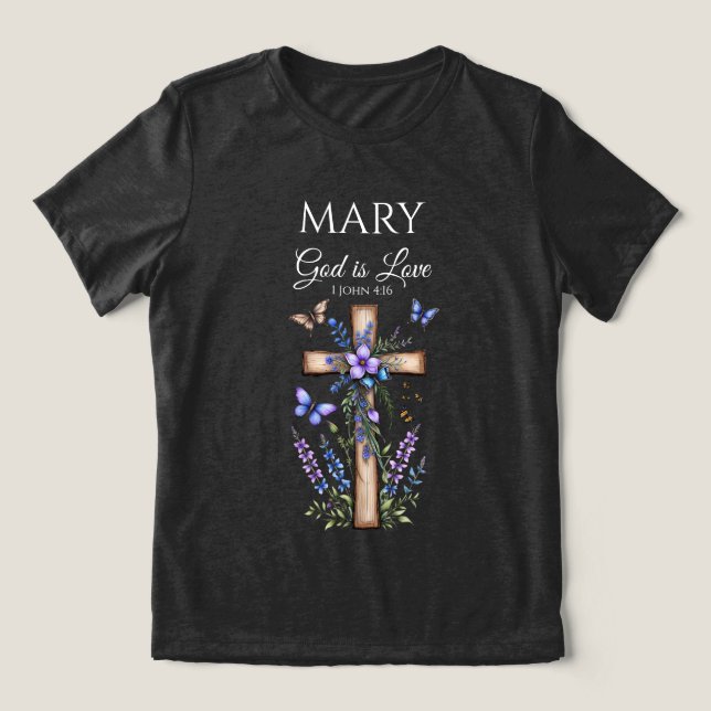 T-Shirt Tri-Blend Shirt (Design Front)