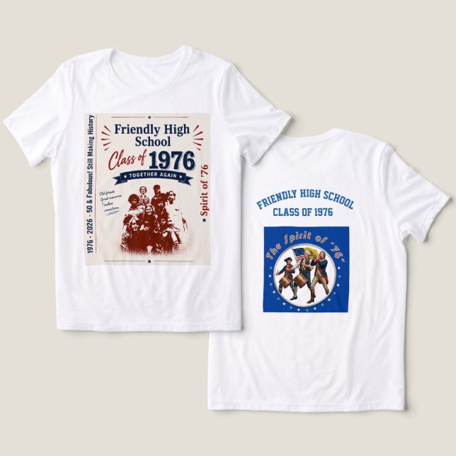 T-Shirt Tri-Blend Shirt (Design Front & Back)