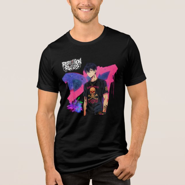 T-Shirt Tri-Blend Shirt (Front)