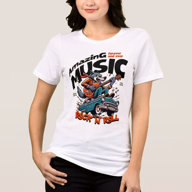 T-Shirt Tri-Blend Shirt (Front)