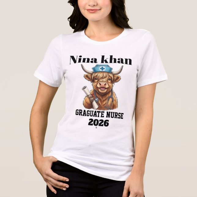T-Shirt Tri-Blend Shirt (Front)