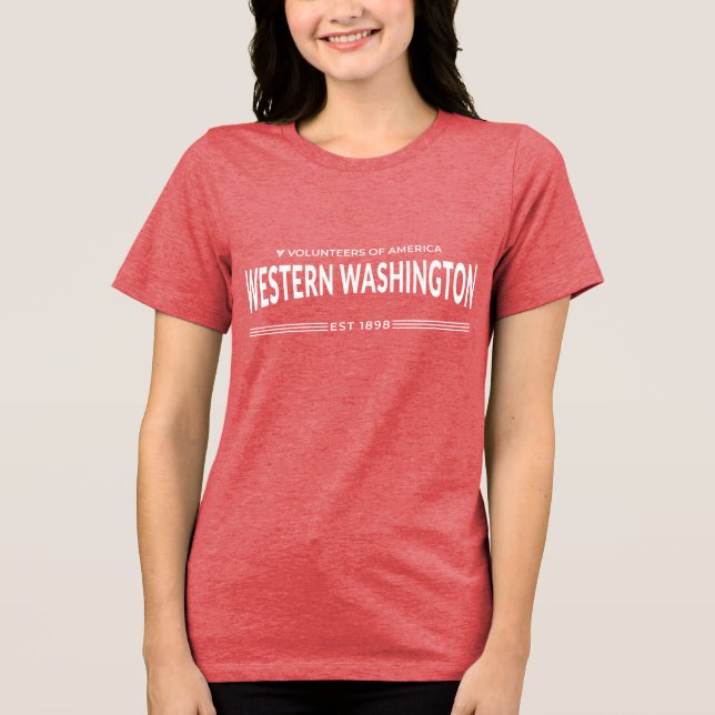 T-Shirt Tri-Blend Shirt (Front)