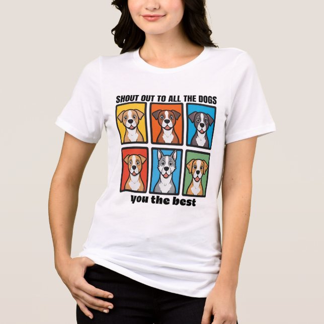 T-Shirt Tri-Blend Shirt (Front)