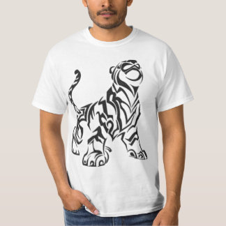 T-shirt tribal tiger