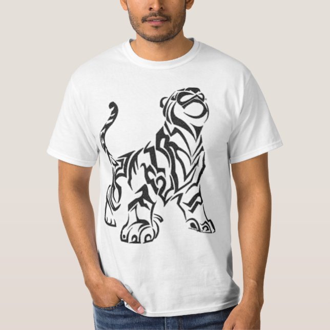 T-shirt tribal tiger (Front)