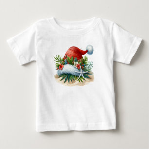 T-Shirt-Tropical Christmas Famiy TShirt