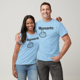 T-Shirt V-Neck Monsanto Flip