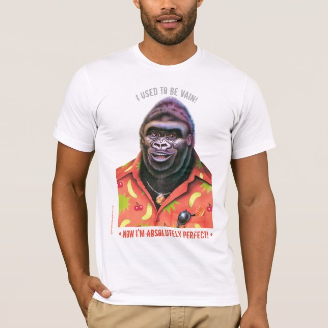 T shirt Vain Gorilla design. (Front)