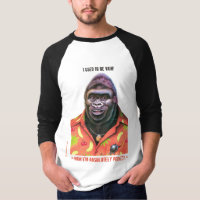 T shirt Vain Gorilla design.