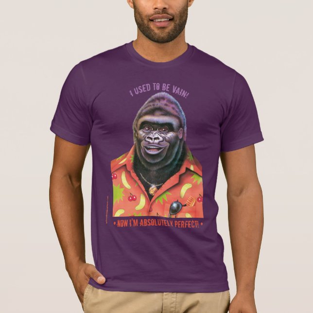 T shirt Vain Gorilla design. (Front)