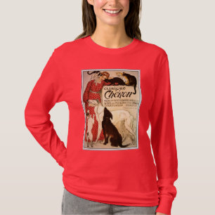 T-Shirt: Vintage Steinlen "Clinique Cheron" T-Shirt