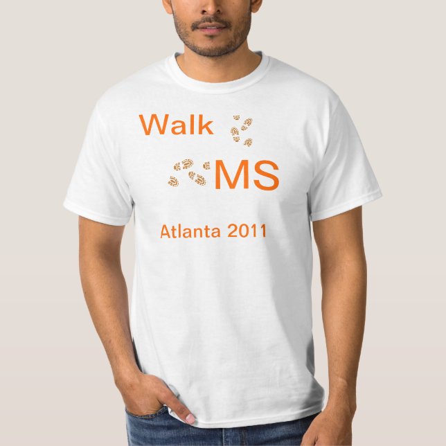T-shirt  Walk MS (Front)