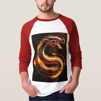 T-shirt- Whimsical Dragon Dreamscape T-Shirt