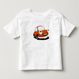 T-shirt white with automobile