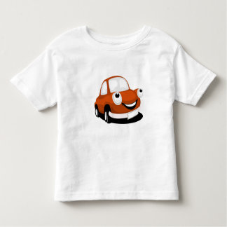T-shirt white with automobile